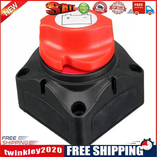 3 Position Disconnect Isolator Master 12-60V Battery Power Cut Off Switch