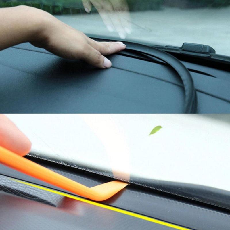 1.6m Car Dashboard Sealing Strip Weatherstrip Rubber Sound Insulation Seal