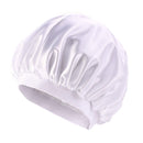 Satin Bonnet Silk Sleep Cap Adjustable Large Hair Bonnet with Band for Women