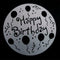 4 pcs/set DIY plastic stencil set cake decoration tools K0D5 V8Q3 F4S5