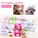 Puppy Accessories Dog Bowknot Pet Supplies Bow-tie Lace Hairpin Pet Headwear