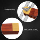 Wooden Marking Angle Rulers Gauges Tri Square Sliding T-Bevel with Wooden Handle