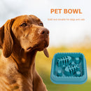 Dog Feeding Food Bowls Slow Eating Feeder Dish Pet Anti Gulping (Green) Newly