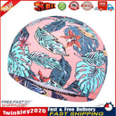 Swimming Caps Women Men Waterproof Ear Hair Protection Swim Hat (Pink) Newly