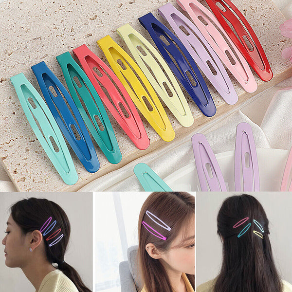 Women Girls No Slip 2.4" Hairpins Hair Accessories Barrettes Snap Hair Clips