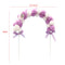 Decoration Soft Baby Shower Pompom Cloud Cake Flags Cloud Balloon Cake Topper
