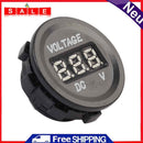 Car Digital LCD Display Cigarette Lighter Voltmeter Voltage Meter Gauge-Tuank