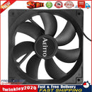 120mm 4 Pin PC Computer Case Cooling CPU Cooler Fan DC 12V Silent Radiator Newly