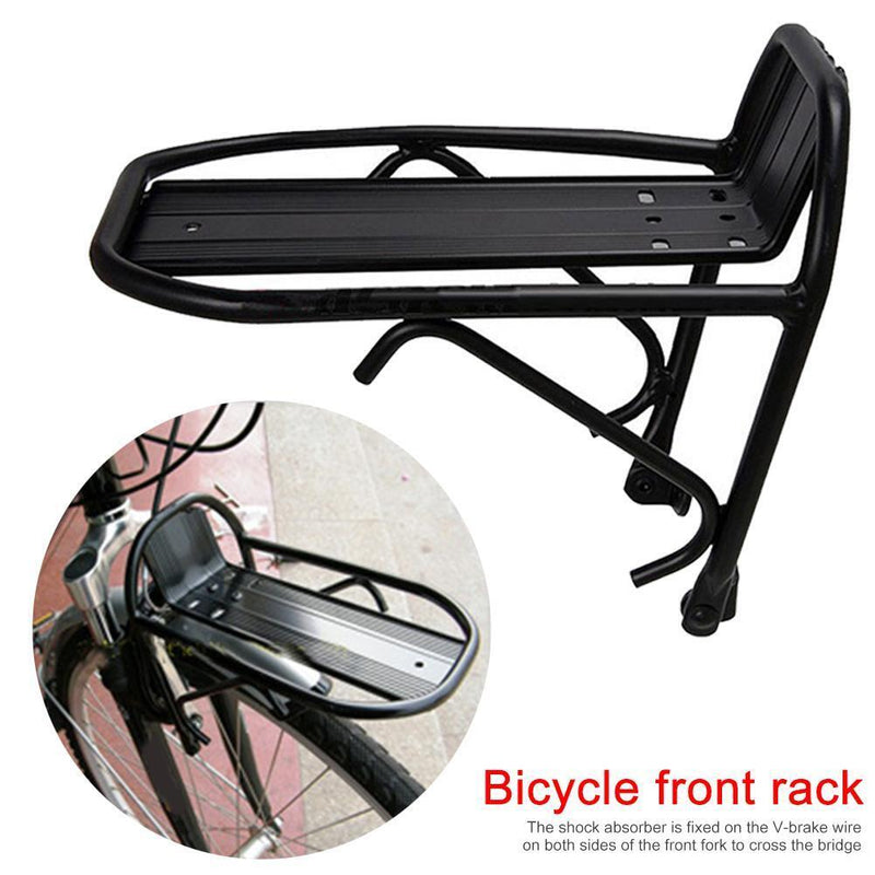 Mountain Road Bike Front Panner Shelf Bicycle Front Luggage Carrier Bracket