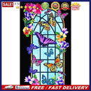 Window Flower Butterfly 5D DIY Diamond Painting Full Round Drill Picture Cr