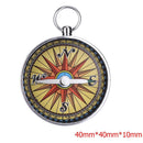Mini G44-5 Pocket Hiking Camping Compass Lightweight Portable Keychain Newly