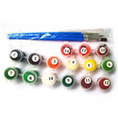 Handpainted DIY Christmas Greeting Card Oil Paint by Numbers Pictures Gifts