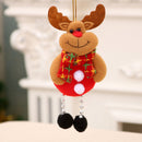 Christmas Tree Santa Pendant Hanging Classic Elk Deer Festive Home Decoration