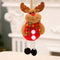 Christmas Tree Santa Pendant Hanging Classic Elk Deer Festive Home Decoration