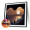 5D DIY Full Drill Diamond Painting Heart Mountain Cross Stitch Embroidery Kit