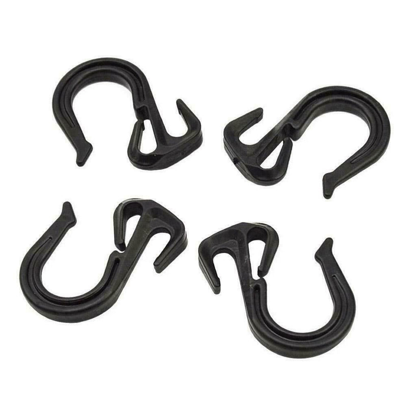 15"x15" Deck Cargo Bungee Net with Pad Eyes & Hooks Marine For Canoe Kayak M6B5