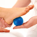 6.5cm Portable Trigger Point Sport Fitness Hand Foot Massage Ball (Blue) Newly