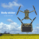 Drone Body+Controller Skin Stickers Kits for DJI Mini 3 Pro (Camouflage)