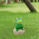 Tortoise Caterpillar Frog Sculpture Micro Landscape Flowerpot Statue (B) Newly