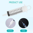 100ml Reusable Liquid Nutrient Syringe for Animal Feeding Hydroponics Lab