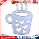 Love Cup DIY Cutting Dies Metal Stencils Scrapbook Craft