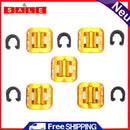 5pcs Bicycle Brake Cable Guide Clips Aluminum Alloy C Buckles Clamp (G