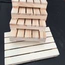 Cold Hot Insulation Mat Beverage Cup Pad Wooden Cushion Wood Coasters
