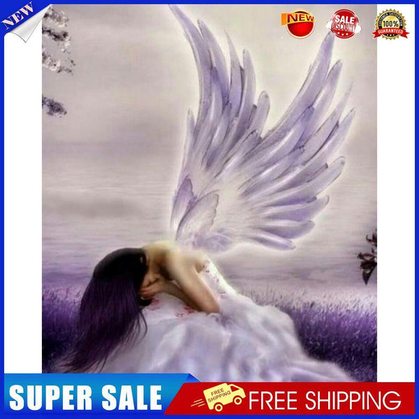Angel Girl Oil Paint By Numbers DIY Handpainted on Canvas Wall Art (B1187)