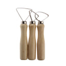 10Pcs Sound Sculpture Tool Carving Tools Wood Ceramic with Stainless Steel Flat Wire DI