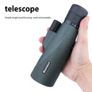 10-30X50 BAK7 Prism Waterproof Zoom Monocular Optic Telescope (Army Green)