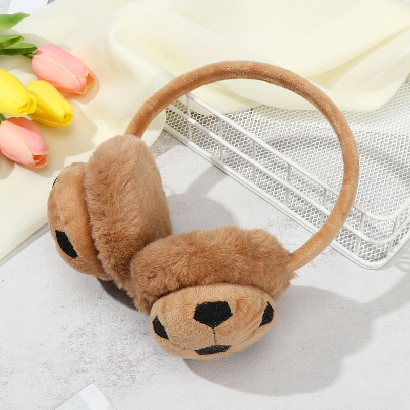 Warm Comfortable Windproof Ear Muff Skiing Earflap Ear Warmers Plush Earmuffs