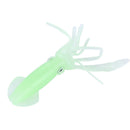 5x Luminous Squid 10cm 8g Lures Crankbait Artificial Soft Fishing Bait (3) Newly