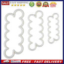 3X Fondant Cake Cookie Decorating  Cutter Rose Flower Mold Cake Tool