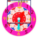 Children Montessori Wooden Clock Toys Early Preschool Teaching Aids for Child
