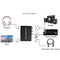 HDMI-compatible ARC Audio Extractor Converter Adapter for Optical Fiber Coa