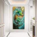 5D Diamond Painting Full Square Drill Cuddling Fish Mosaic Rhinestone Picture