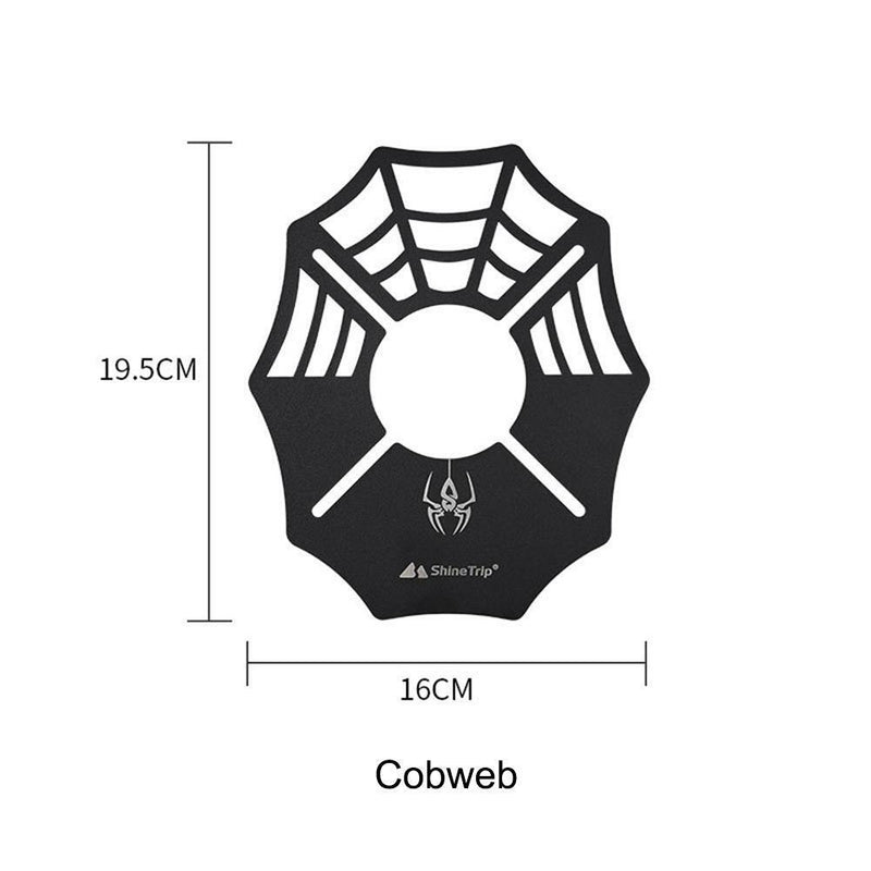ShineTrip Outdoor Furnace Insulation Mat Pad Camping Stove Heat Shield (A)