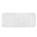 Making Number Casting Molds NumberShape Car Plate Phone Number Silicone Mold