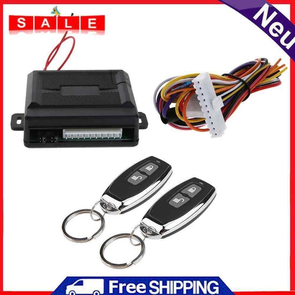Universal Car Keyless Entry System Remote Control Center Lock Kit VH10P