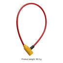 Metal Bicycle Lock Universal MTB Road Bike Anti Theft Security Lock (Red)