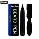 #A Beard Filler Pencil Brush Kit Beard Enhancer Moustache Coloring Shaping Tools