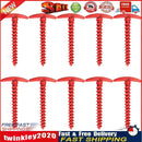 10pcs 14.5cm Camping Tent Ground Peg Nylon Canopy Awning Fixed Nail (Red) Newly