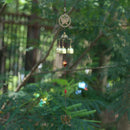3 Bells Copper Metal Handmade Wind Chimes Wind Bell Ornament (Butterfly) Newly