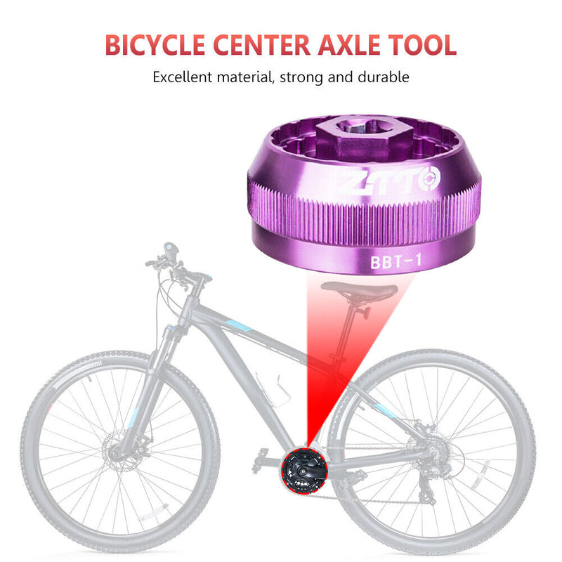 ZTTO BB9000 BBR60 DUB BSA30 FSA386 Bike Bottom Bracket Tool (Purple BT1) Newly