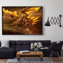 11CT Dragon Animal Full Embroidery Print Chinese Cross Stitch Set Handmade Gift