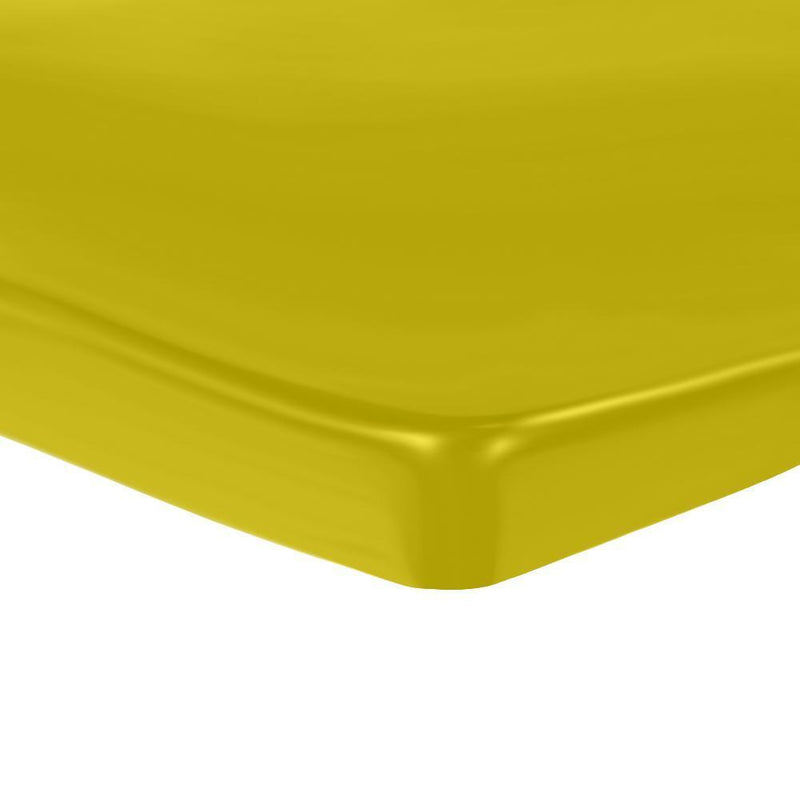 Motorcycle Seat Gel Pad Shock Absorption Mat Cushion Yellow (25x25x1cm) Newly