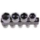 14pcs Strong Sleeve Wrench Hexagonal Handle Screw Sleeve Pneumatic Bits