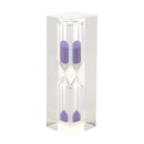 3min Crystal Hourglass Sandglass Sand Clock Kids Timers Craft Gift Ornament