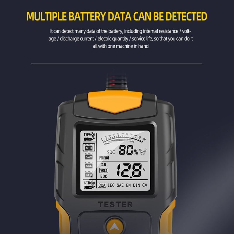 Diagnostic Tool Car Battery Tester for Car Truck Boat Battery Tester Analyzer