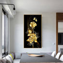 Flower Oil Paint By Numbers Canvas Picture DIY Wall Art Craft Home Decorations